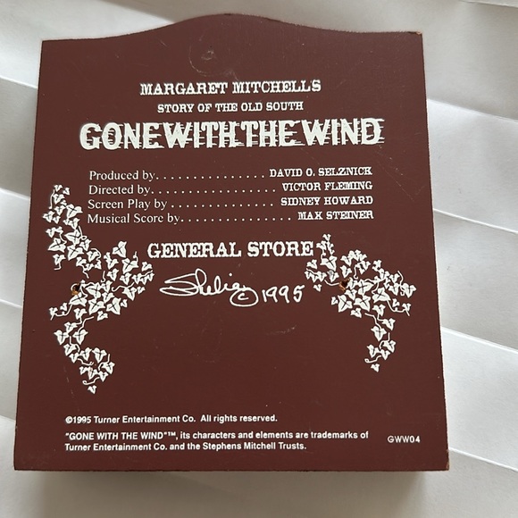 Collectible Shelia  Gone with the Wind  set of 6. - Picture 6 of 13